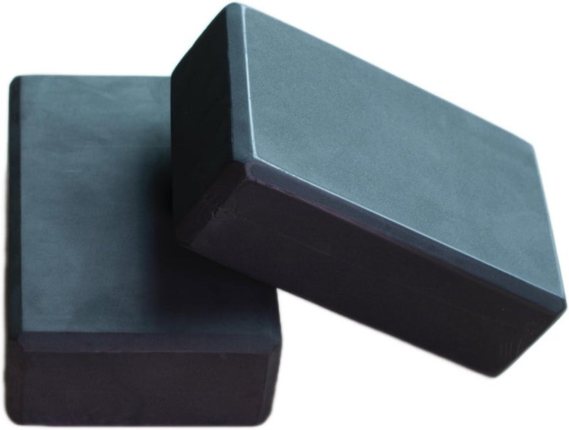 binstree Yoga Block High Density EVA Foam Blocks 2 Packs 9"x6"x3" Each, Supportive, Lightweight with Beveled Edges for Yoga, Pilates, and Meditation - Image 1